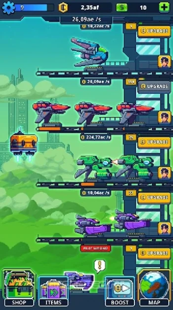 Idle Space Tycoon - Incremental Cash Game - скриншот 1
