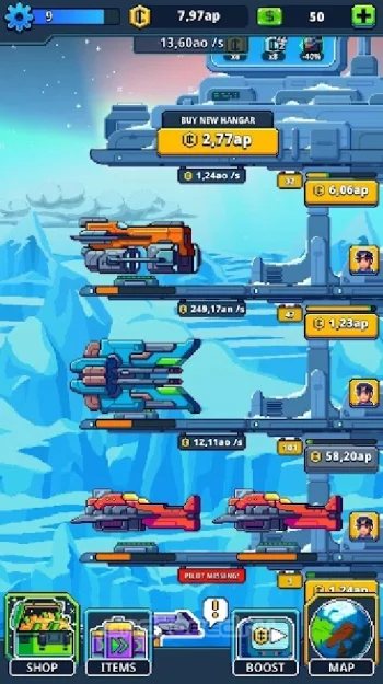 Idle Space Tycoon - Incremental Cash Game - скриншот 2