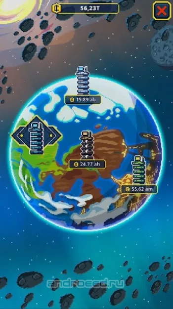Idle Space Tycoon - Incremental Cash Game - скриншот 3