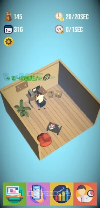 Idle Startup: incremental game - скриншот 1