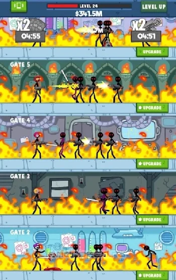 Idle Stickman - скриншот 5