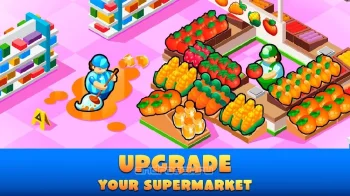 Idle Supermarket Tycoon - Shop - скриншот 2