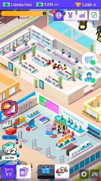 Idle Supermarket Tycoon - Shop - скриншот 5