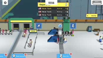 Idle Tap Airport - скриншот 1