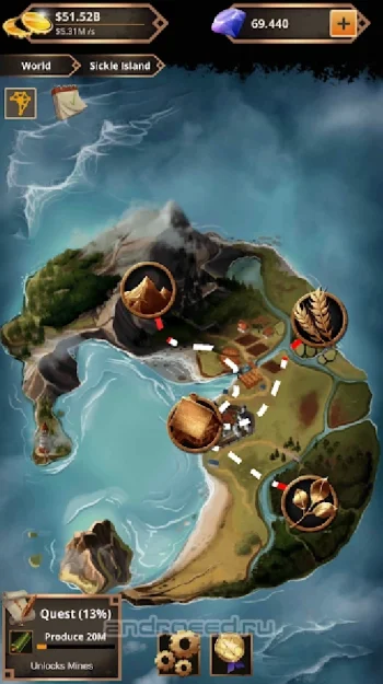 Idle Trading Empire - скриншот 1
