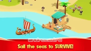 Idle Vikings Tycoon: Valhalla - скриншот 2