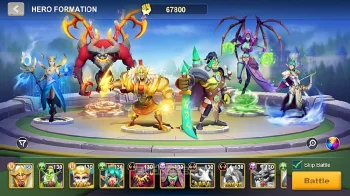 Idle War: Legendary Heroes - скриншот 3
