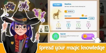 Idle Wizard School - Ассамблея Волшебников - скриншот 1