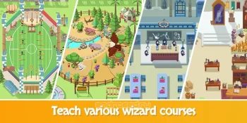 Idle Wizard School - Ассамблея Волшебников - скриншот 3