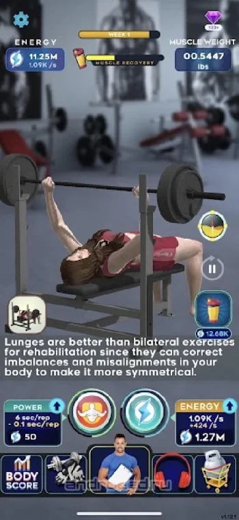 Idle Workout ! - скриншот 5