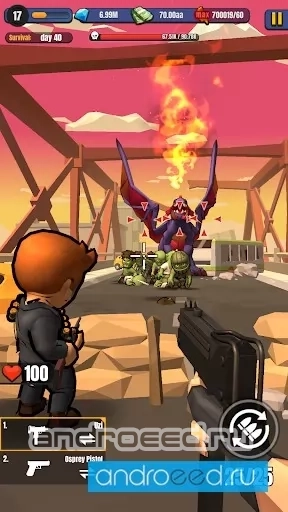 Idle Zombie Shooting - скриншот 2