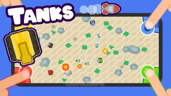Игры на двоих троих 4 игрока - змея,танки,Футбол - скриншот 3