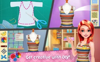 «Икона стиля DIY» — игра по переделке одежды - скриншот 2