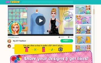 «Икона стиля DIY» — игра по переделке одежды - скриншот 4