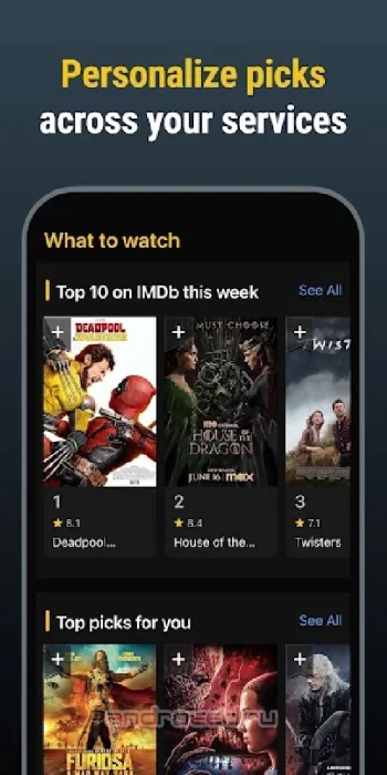 IMDb: Movies & TV Show Reviews, Ratings & Trailers - скриншот 2