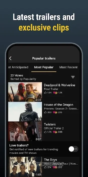 IMDb: Movies & TV Show Reviews, Ratings & Trailers - скриншот 5