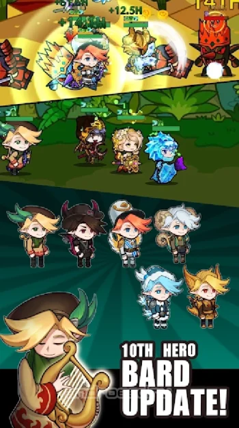Infinity Heroes : Idle RPG - скриншот 2