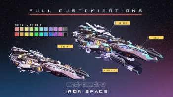 Iron Space: Real-time Spaceship Team Battles - скриншот 2