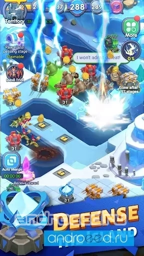 Island Fantasy - Idle Tower Defense - скриншот 1