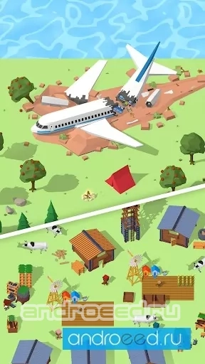 Isle Builder: Кликер Выживалка - скриншот 5