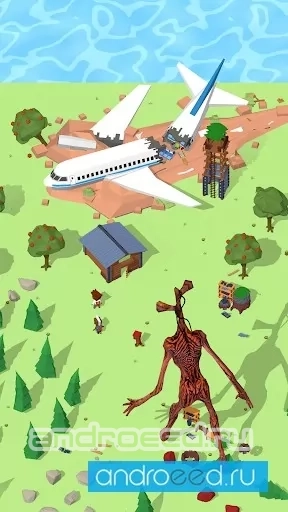 Isle Builder: Кликер Выживалка - скриншот 1