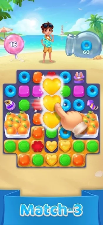 Jellipop Match: Откройте магазин мечты (Jelly Blast) - скриншот 2