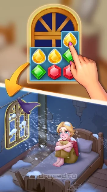 Jewel Hunter: три в ряд игры без интернета - скриншот 2