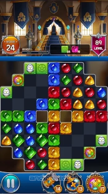Jewel Royal Castle: Match3 puzzle - скриншот 1