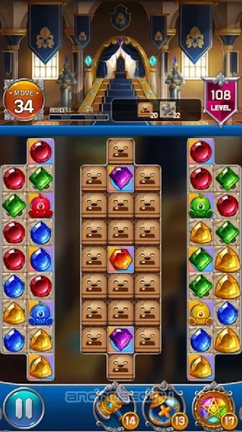 Jewel Royal Castle: Match3 puzzle - скриншот 2