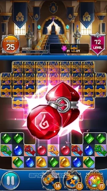 Jewel Royal Castle: Match3 puzzle - скриншот 3
