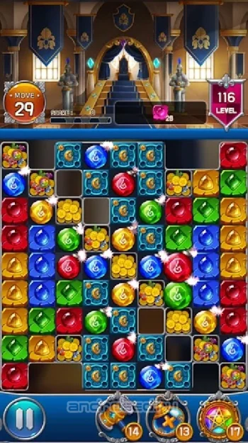 Jewel Royal Castle: Match3 puzzle - скриншот 5