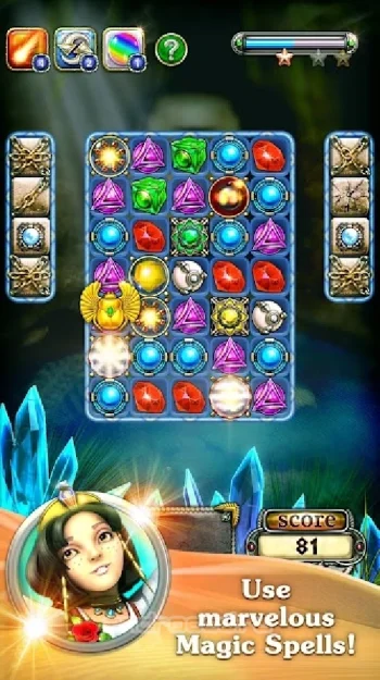 Jewellust Platinum: match 3 - скриншот 4