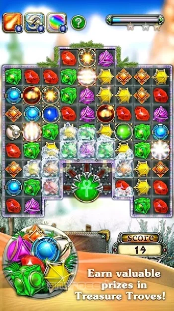 Jewellust Platinum: match 3 - скриншот 5