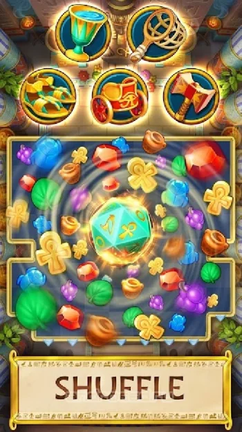 Jewels of Egypt: игры 3 в ряд - скриншот 3