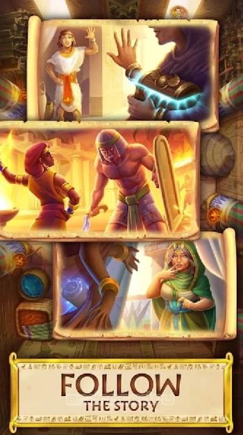Jewels of Egypt: игры 3 в ряд - скриншот 4