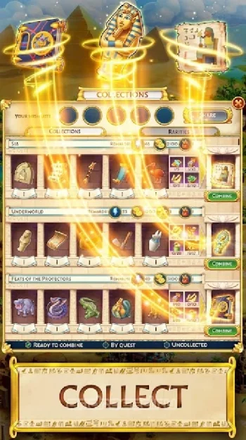 Jewels of Egypt: игры 3 в ряд - скриншот 5