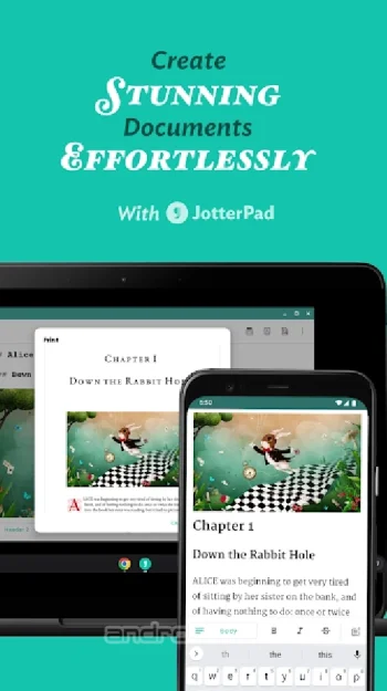 JotterPad - сценарии, повести и романы - скриншот 1