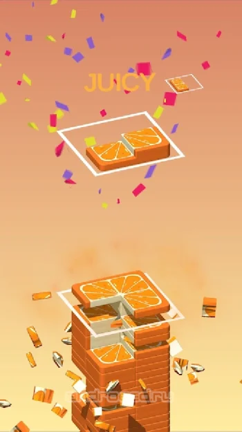Juicy Stack - 3D Tile Puzzlе - скриншот 3