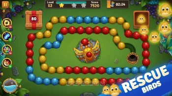 Jungle Marble Blast (Поиск мрамора) - скриншот 2