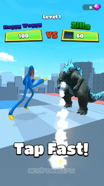 Kaiju Run - скриншот 1