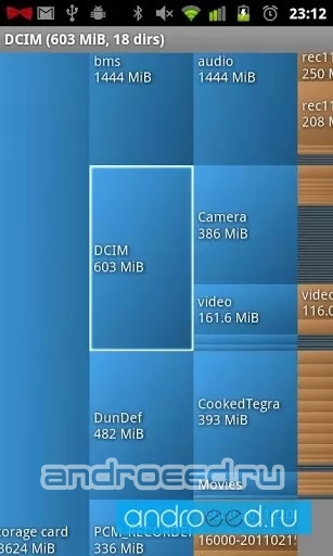 Карта SD - Disk Usage - скриншот 1