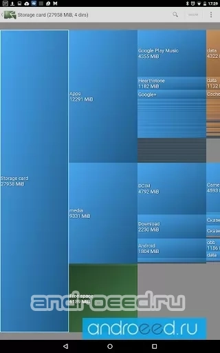 Карта SD - Disk Usage - скриншот 2