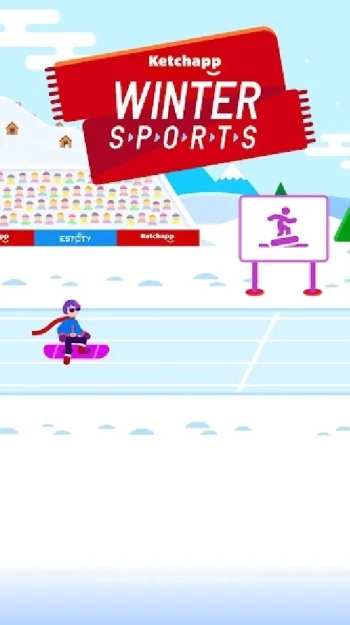 Ketchapp Winter Sports - скриншот 1