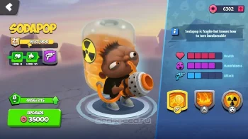 Kids VS Zombies: эпик PvP битвы за пончики - скриншот 1