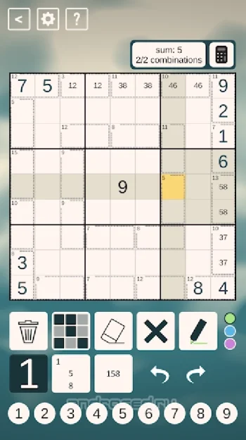 Killer Sudoku - скриншот 1