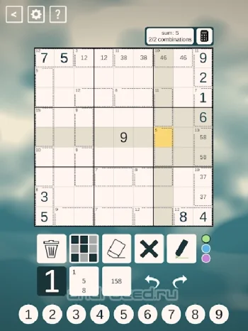 Killer Sudoku - скриншот 4
