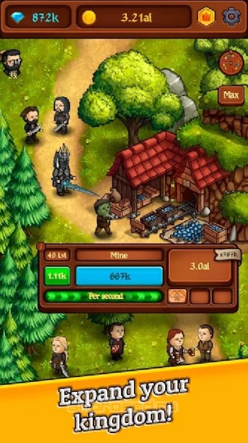 Kingdom: Idle Gold Tycoon - скриншот 1