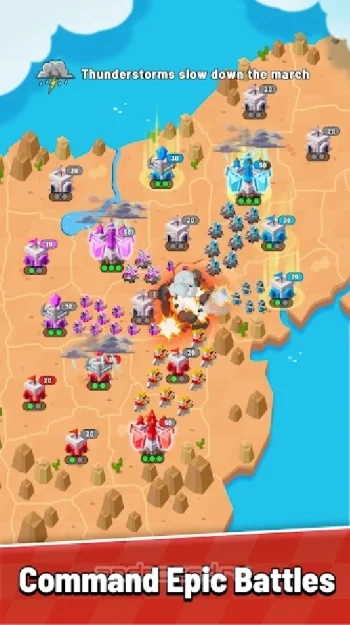Kingdom.io - Conquer The World - скриншот 4