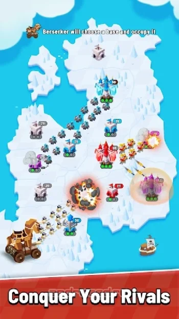 Kingdom.io - Conquer The World - скриншот 5