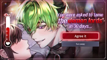 Kiss in Hell: Fantasy Otome - скриншот 1